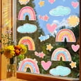 thumbnail image 4 of Rainbow Suncatchers Stickers for Windows Glass Door Anti-Collision Window Stickers for Birds Cloud Prismatic Vinyl Window, 4 of 5
