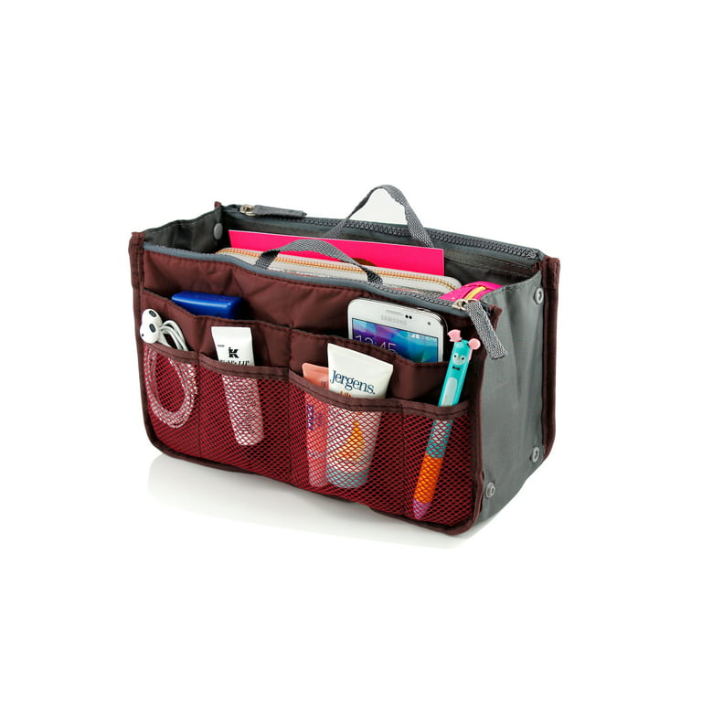 For toiletry pouch 19 26 bag purse insert Organizer Makeup Handbag travel  organizer Inner Purse Cosmetic bag Toiletry bag