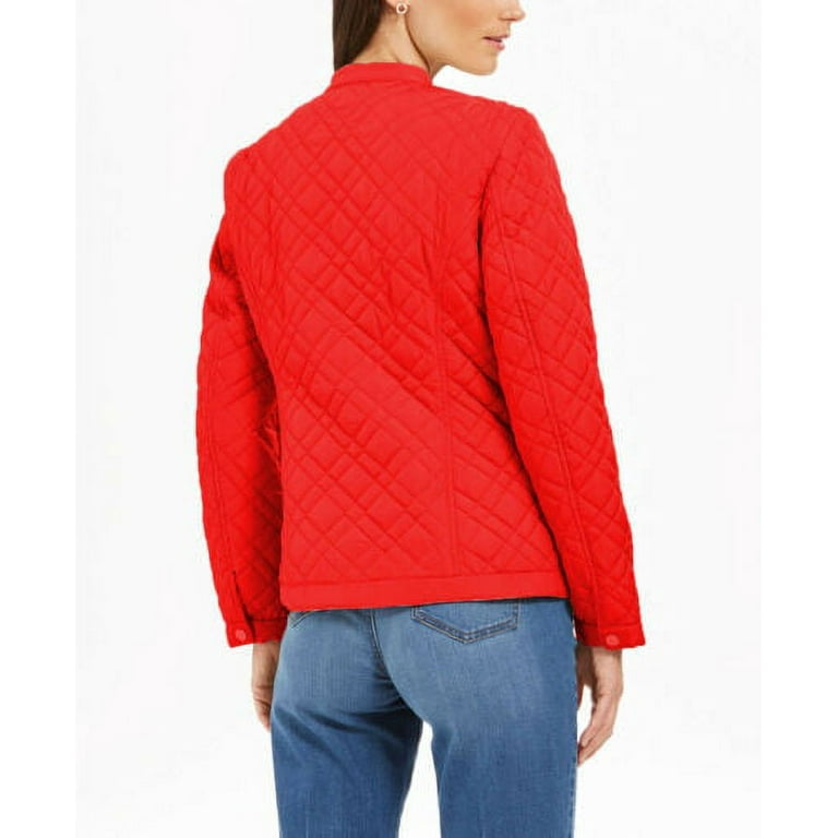 Charter club quilted jacket sales