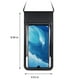 thumbnail image 3 of Funda impermeable para teléfono para playa y natación | Bolsa estanca subacuática IPX8 con cordón | Compatible con teléfonos de hasta 7,5 pulgadas | Pantalla táctil | Para kayak, snorkel y parques, 3 of 9