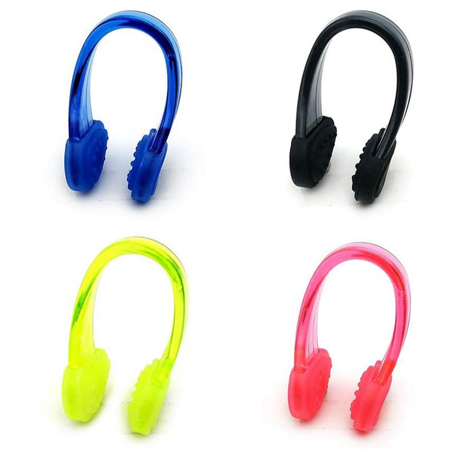 GJX Waterproof Kids Swimming Nose Clip, Silicone Multi-color, 3.51 x 3.51 x 1.17 Inches, 0.07 lb