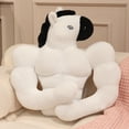thumbnail image 2 of ICQOVD Coussin Interactif Cheval Musclé en Peluche Oreiller Animal Drôle, 2 of 8