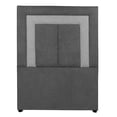thumbnail image 4 of Box Base Cama Individual + Cabecera Bora Gris, 4 of 8