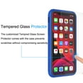 thumbnail image 4 of Tekcoo [Tduke] Full Body Case For iPhone 11 / iPhone11 (6.1 inch) 2019 & [Tempered Glass Screen Protector] Grip Plastic Bumper TPU Slim Transparent Clear Phone Sturdy Hard Cases Cover [Blue], 4 of 6