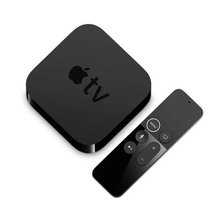 Restored Apple TV 4K HDR 32GB with Siri Voice Search - MQD22LL/A 5th Generation - Black - (Refurbished)