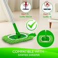 thumbnail image 4 of 4PCS Reusable Microfiber Mop Pads Compatible with Sweeper Mop, Replacement Wet Mopping Pad Refills & Washable Dry Sweeping Cloths for Surface/Hardwood Floor Cleaning, 4 of 5