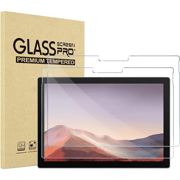 Paquete de 2 protectores de pantalla para protector de película de pantalla de vidrio templado superficial