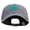 Grey, variant on Irish Four Leaf Clover Holiday Embroidered Big Size Washed Pigment Dyed Cap - Navy XL-3XL