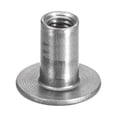 thumbnail image 1 of Unique Bargains M6 T-nuts, 12 Pack Carbon Steel Tee Nuts, Round Base Weld Nuts 17mm Height, 1 of 5