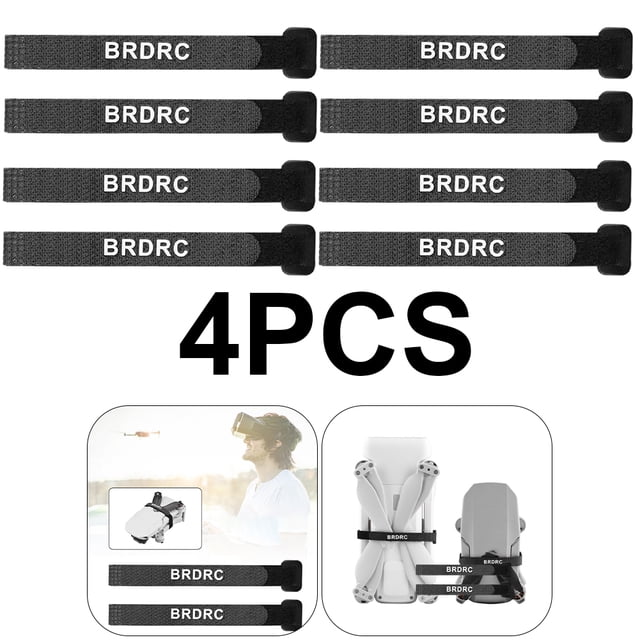 Likrtyny 2 Uds Correa Soporte Hélice para DJI Pro 2 Air 2 Mini FIMI X8 SE 2020