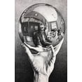 thumbnail image 2 of M.C.Escher "Hand With Reflecting Sphere" CUSTOM FRAMED Art Generic, 2 of 3