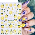 thumbnail image 3 of Adhesivos para uñas Quezadyl 3D con fruta, limón, fresa y arándano, 3 of 7