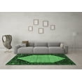 thumbnail image 3 of Ahgly Company Indoor Square Persian Emerald Green Traditional Area Rugs, 6' Square, 3 of 4