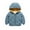 Lake Blue, variant on Esaierrr Toddler Kids Boys Girls Hooded Down Cotton Jacket for 2-7Y Solid Colour Warm Cotton Coats Cotton Coat Tops Autumn Winter
