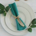 thumbnail image 1 of Efavormart Pack of 25 Premium TURQUOISE 20" x 20" Washable Polyester Napkins Great for Wedding Party Restaurant Dinner Parties, 1 of 4
