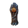 thumbnail image 2 of Adornos de jinete con cabeza de calabaza realista para Halloween B, 2 of 9