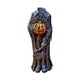 thumbnail image 2 of Escultura de resina duradera con forma de cabeza de calabaza y jinete para Halloween, enano festivo B, 2 of 9