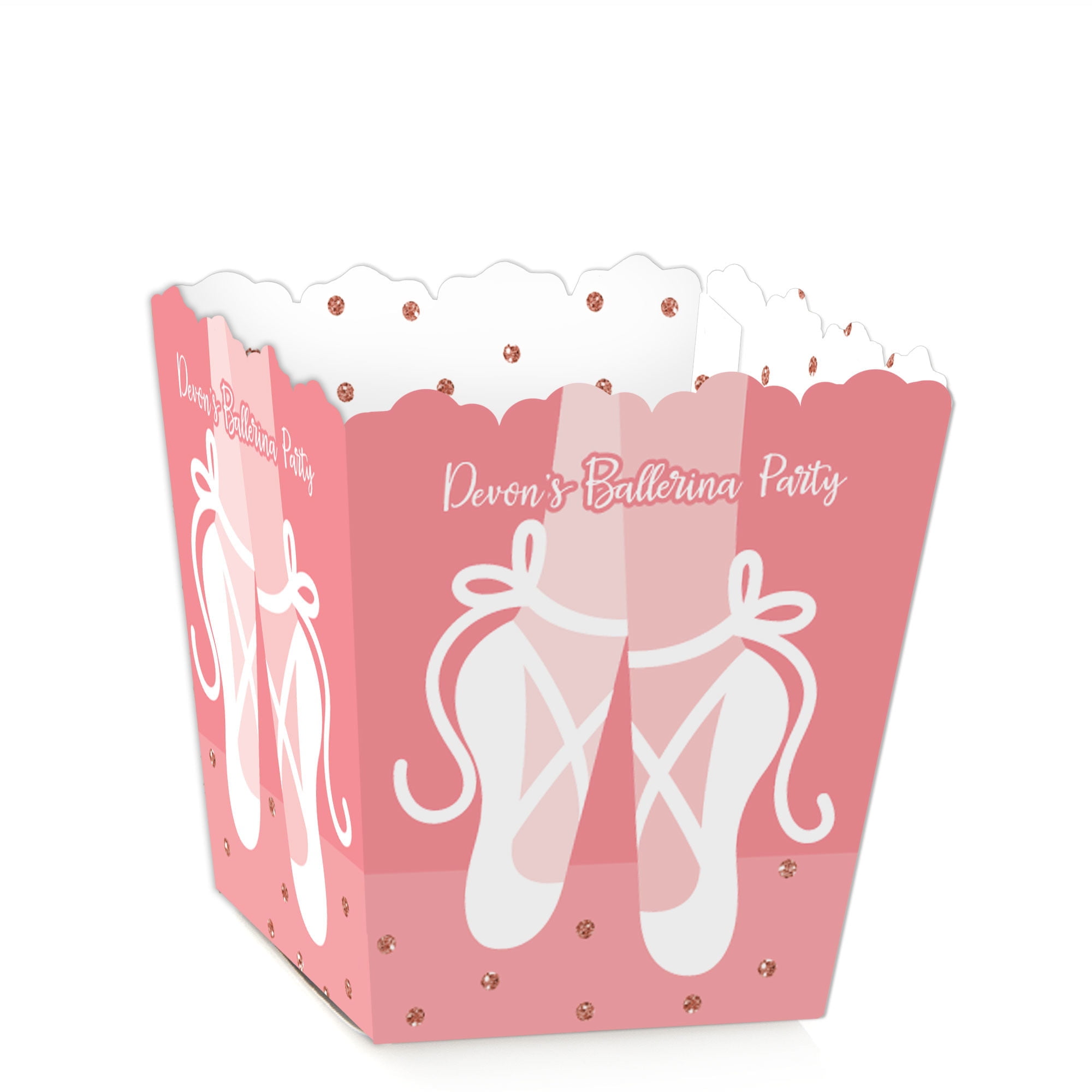 Tutu Cute Ballerina Party Mini Favor Boxes Ballet Birthday Party or