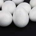 thumbnail image 5 of 80mm White Solid Balls Modelling Polystyrene Eggs Sphere 10 Packs, 5 of 6