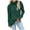 Green, variant on IROINNID Womens Sweater Turtleneck Pullover Sweater Solid Color Casual Mid-Length Long Sleeve Knit Sweater
