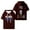 Brown, variant on Russ Into The Wild Tour 2025 Hooded Short Sleeve Vintage 90s Tops Hip Hop Hoodies