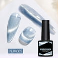 thumbnail image 1 of Esmalte de uñas en gel magnético para ojos, 8,5 ml, con purpurina holográfica, translúcido, para salón de uñas, ideal para usar en casa., 1 of 2