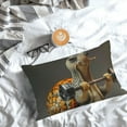 thumbnail image 5 of Yiaed Surreal Weightlifting Snail Print Brushed Microfiber Envelope Pillowcases, Standard,Envelope Closure Pillow Cases(No pillow core)-16"x24", 5 of 6