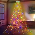 thumbnail image 1 of Christmas Tree Lights - 400 LED Christmas Lights6.6FT x 16 String Lights Christmas Lights with 8 Modes and Memory Function with Timer Function Suitable for Christmas Decorations-Multi-Color, 1 of 7