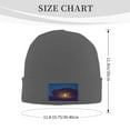 thumbnail image 3 of ZICANCN Knit Beanie Hat-Hand Girl Light Winter Cap Soft Warm Classic Hats for Men Women Surreal Cartoon Painting, 3 of 8