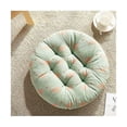 thumbnail image 2 of Cojín redondo para silla, asiento, tatami, comedor, sofá, respaldo, taburete, almohada gruesa de algodón y lino (4,040 cm), 2 of 5