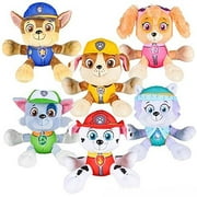 PAW Patrol 6" SET of 6 Characters Marshall Skye Everest Rocky Rubble Chase