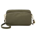 thumbnail image 1 of Bolso de mano para mujer, de nailon, resistente al agua, tipo mensajero, pequeño, para hombro, 1 of 6