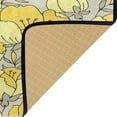 thumbnail image 5 of Kitchen Rugs Elegant Yellow Rose Flower Design Non-Slip Soft Kitchen Mats Bath Rug Runner Doormats Carpet for Home Decor, 39" X 20", 5 of 5