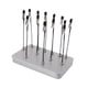 thumbnail image 4 of Pinzas de Base para soporte de pintura Juego de pinzas de Herramienta de modelado Pintura en para modelos Pinza de Plata, 4 of 8