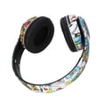 thumbnail image 2 of Wireless Bluetooth Headset Multifunctional Noise Reduction Deep Bass Innovative Graffiti Design Bluetooth Headphones, 2 of 4