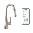 thumbnail image 3 of Moen 9126Ev Kurv Smart Faucet 1.5 GPM Single Hole Pull Down Kitchen Faucet - Chrome, 3 of 7