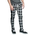 thumbnail image 5 of G-Style USA Men's Plaid Checkered Drawstring Track Pants, Up to Size 5XL, 5 of 6