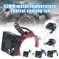 thumbnail image 1 of Heat Sink Motor Cooling Fan 42mm Temperature Control Switch for Car Vehicle AN88 heqiyong toy, 1 of 2