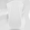 thumbnail image 3 of Sakmal White Men Tank Tops Crew Neck Basketball Workout Breathable Solid Camisole Tunic Tops, 3 of 6