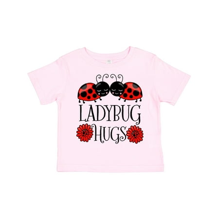 

Inktastic Ladybug Hugs Cute Pair of Ladybugs Gift Toddler Boy or Toddler Girl T-Shirt