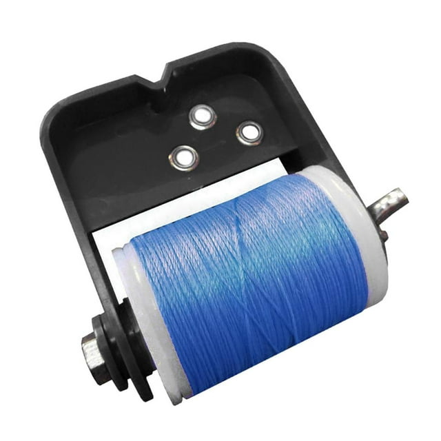 Almencla Fil de Service de Cordon 120yd avec Cordon Outil de Jig Serveur de Cordon Noir Bleu