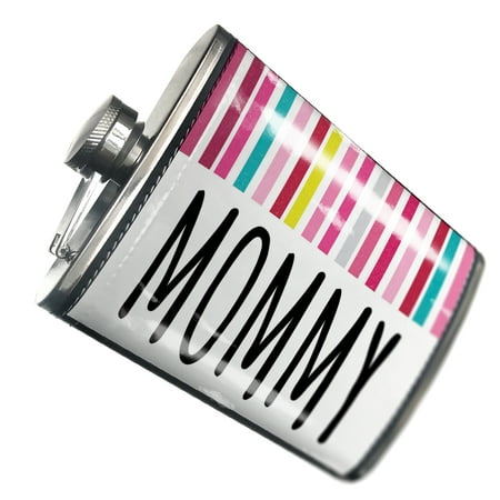 

NEONBLOND Flask Mommy Mother s Day Colorful Stripes