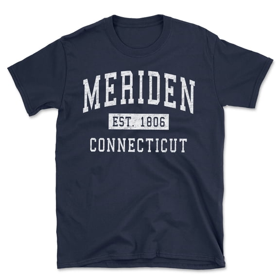 Meriden Connecticut Classic Established Men's Cotton T-Shirt