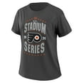 thumbnail image 2 of Women's WEAR by Erin Andrews  Charcoal Philadelphia Flyers 2024 NHL Stadium Series Boyfriend T-Shirt, 2 of 3
