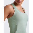 thumbnail image 4 of Musculosa CRZ YOGA Racerback Sin Costuras Verde XS, 4 of 5