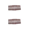 thumbnail image 2 of Minnieouse 24 piezas de uñas postizas de cobertura completa extralarga prensa en estilo ataúd parche de uñas puntas de uñas para salón de Rosa oscuro 2piezas, 2 of 6