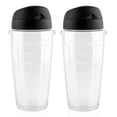 thumbnail image 1 of Vasos de repuesto para batidora Oster de 20 onzas, 2 unidades, Anbige, 1 of 8