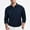 Navy, variant on ZZwxWA Men's Long Sleeve Henley Shirts Regular Fit Casual Button Classic Golf Work Shirt Collared Basic Tee Tops with Pocket