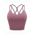 thumbnail image 7 of SAYFUT Womens Padded Sports Bra Fitness Workout Running Camisole Crop Top with Built in Bra, 7 of 7