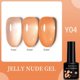 thumbnail image 1 of LILYCUTE-esmalte de Gel semipermanente para uñas, barniz para manicura semipermanente, color marrón gelatina, color Nude, Rosa lechoso, para verano, 7ML, 1 of 4